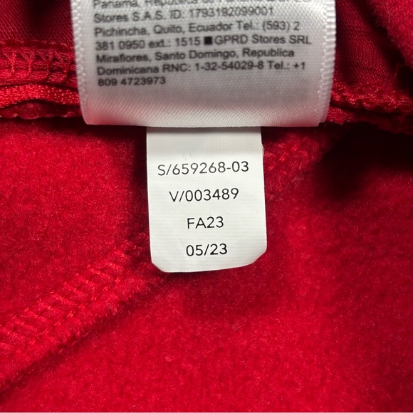 Athleta Retroplush Revive Hoodie Pullover Sweatshirt Women’s Medium Red Fleece - Picture 7 of 10